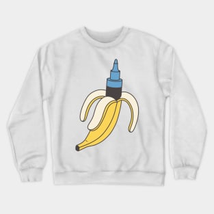 Banana marker Crewneck Sweatshirt